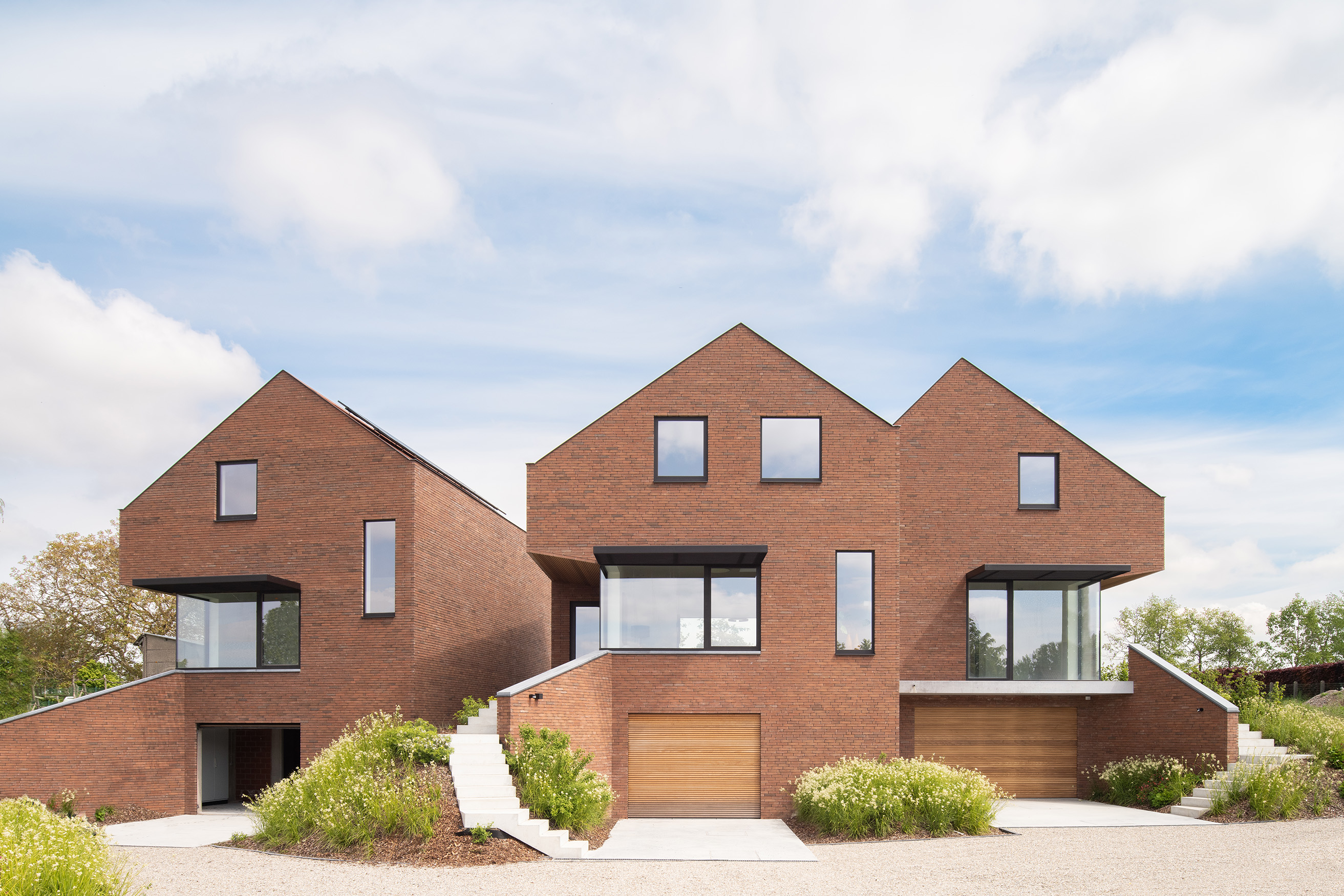 La brique écologique ‘sEptEm 3005’ contribue à l’architecture de style villageois par son caractère chaleureux