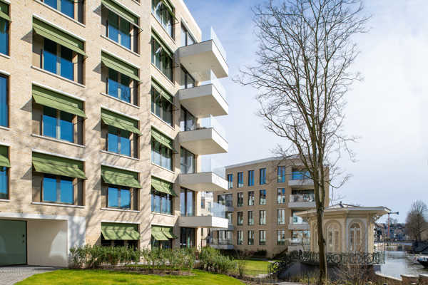 La brique de parement écologique ‘Nature7 Brick M’ sublime le caractère urbain du Leiekouter à Gand, avec un clin d’œil au passé